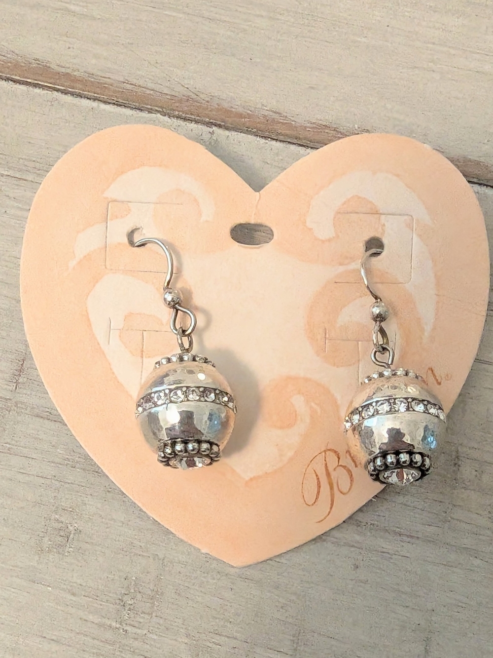 Brighton Glimmer Twist Interchangeable Bead French Wire Earrings